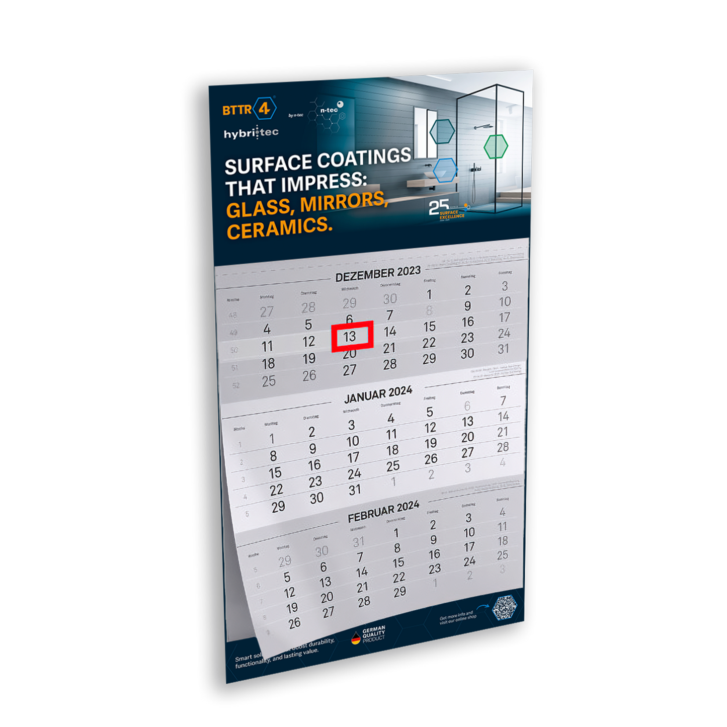 BTTR4 3-Monatskalender 2026