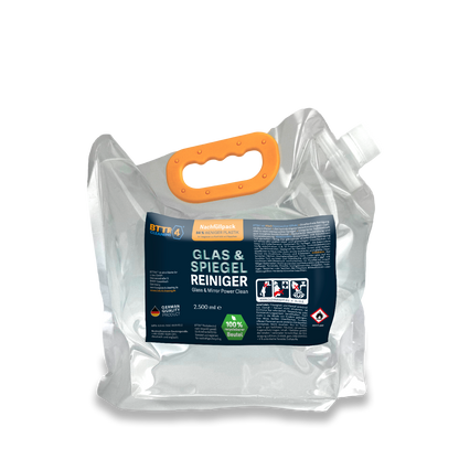 Premium Glas & Spiegel Reiniger – NACHFÜLLPACK
