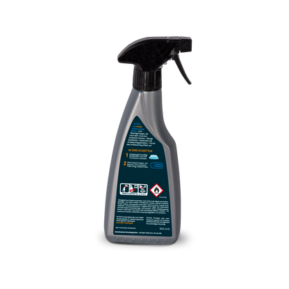 Premium Spiegel Reiniger Antifog Clean & Refresh mit Anti-Beschlag-Effekt inkl. Applikationsschwamm und Mikrofasertuch
